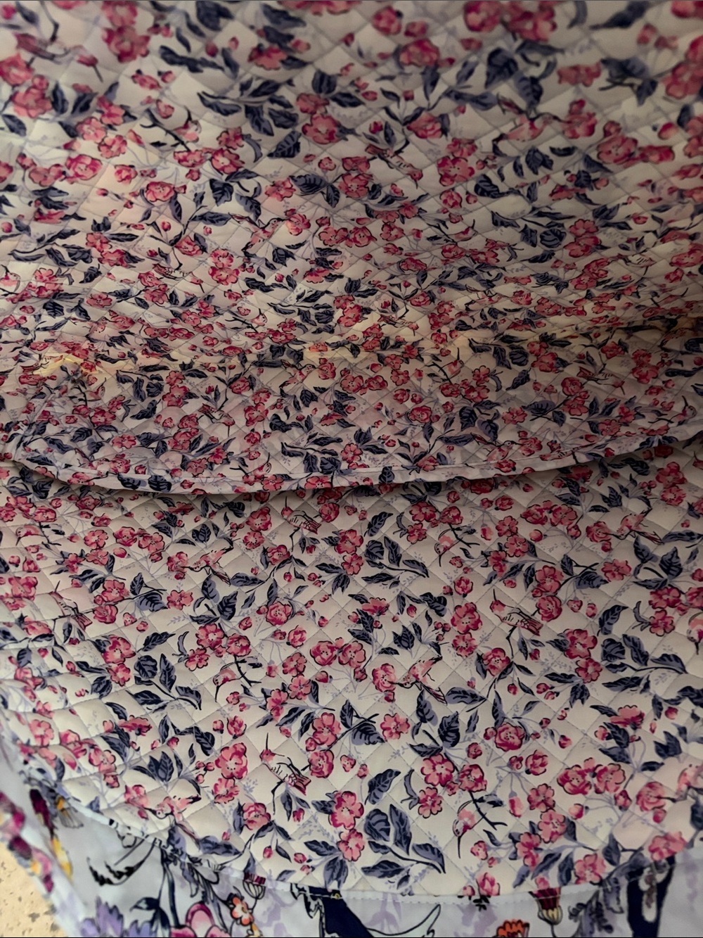 Vera Bradley grand tote set Hummingbird Floral - Picture 3 of 3